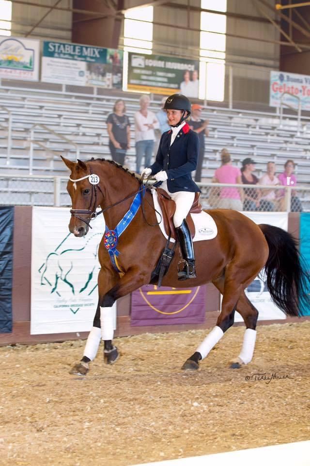 Elizabeth Landers and Liberty, USDF Regional Championships